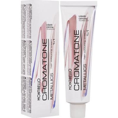 Farba do włosów Montibello Cromatone Metallics 60 ml 9,12 M | Bardzo jasny blond, pełny popiół