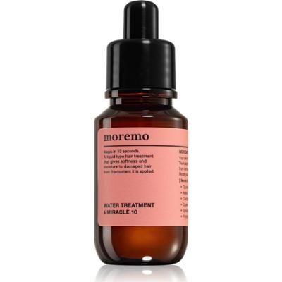 moremo Water Treatment Miracle 10 intensywnie regenerujące serum do włosów zniszczonych i łamliwych 30 ml
