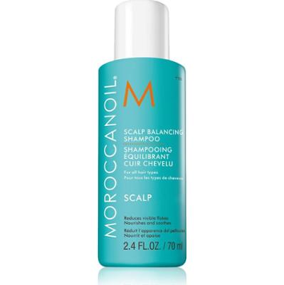 Moroccanoil Szampon łagodzący skórę głowy do włosów przetłuszczających się i przeciwłupieżowy 70 ml