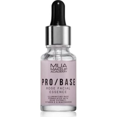 MUA Makeup Academy PRO/BASE Rose rozświetlający podkład z ekstraktem z dzikiej róży 15 ml