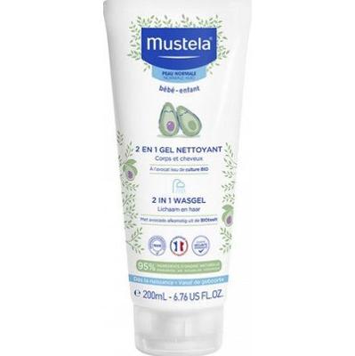 Mustela Normal Skin 2w1 Żel do mycia ciała i włosów 200ml