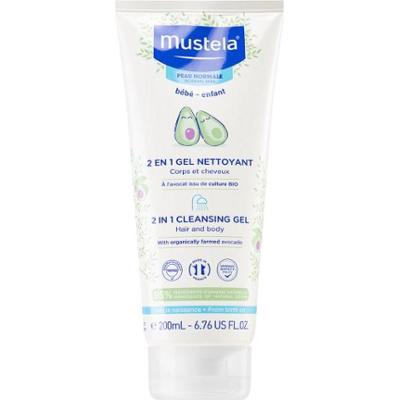 Mustela Żel oczyszczający 2w1 200ml