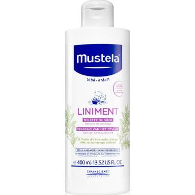 Mustela Bébé Liniment mleczko oczyszczające dla noworodków 400 ml