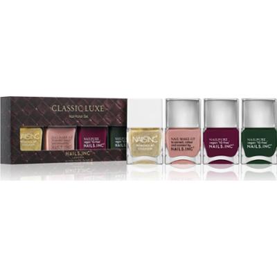 Nails Inc. Klasyczny Luxe zestaw lakierów do paznokci