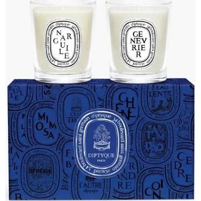 Diptyque Szisza i Genevrier pudełko na świece - 2 X 70 GR.