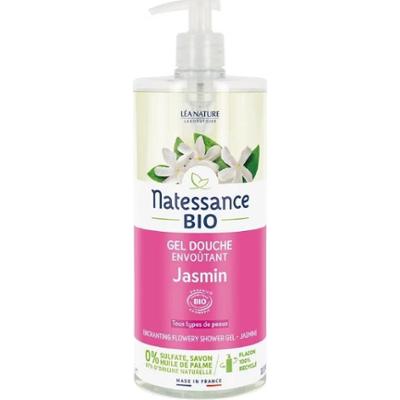 Natessance - Urzekający żel pod prysznic - Organiczny Jaśmin 1L