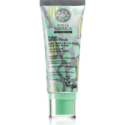 Natura Siberica Polar White Birch maska łagodząco-regenerująca do cery tłustej i problematycznej 100 ml