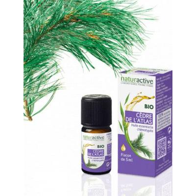 Naturalny organiczny olejek eteryczny z cedru atlantyckiego 5 ml