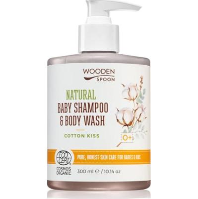 WoodenSpoon Naturalny szampon i żel pod prysznic dla dzieci 2 w 1 300 ml