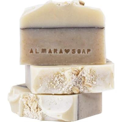 Almara Soap Natural Oatmeal Cake Mydło Ręcznie Robione Do Skóry Wrażliwej 90 G