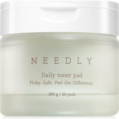 NEEDLY Daily Toner Pad Złuszczające płatki do twarzy do skóry tłustej i problematycznej 60 sztuk