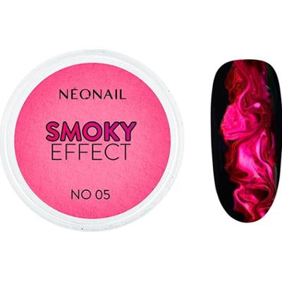 NEONAIL Efekt Smoky kolorowy puder do paznokci kolor nr 05 różowy 2 g