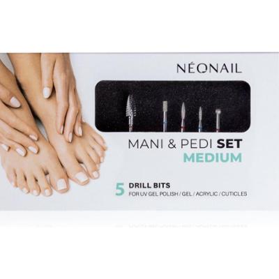 NEONAIL Zestaw Mani & Pedi Średni zestaw do manicure 5 szt