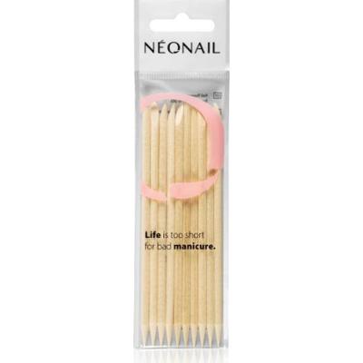 NEONAIL 10 sztuk drewnianych patyczków do odsuwania skórek