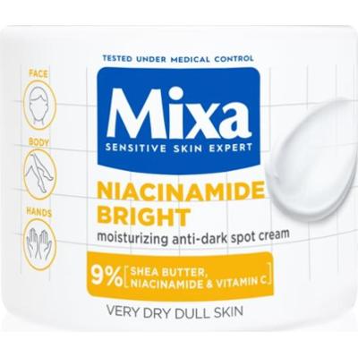 Mixa Niacynamid rozświetlający i nawilżający krem do ciała 400 ml