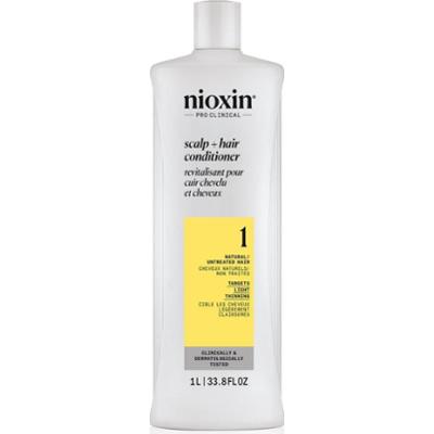 Nioxin System 1 - Odżywka - Włosy Naturalne Z Łagodnym Przerzedzaniem 1000ml
