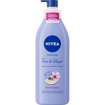 Nivea Nivea Krem do ciała z pompką olejową i kwiatem wiśni, olejem jojoba 400 ml