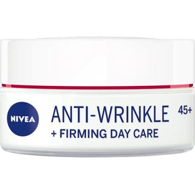 Nivea Przeciwzmarszczkowy Ujędrniający - Codzienny krem wzmacniający przeciw zmarszczkom 45+ - 50ml