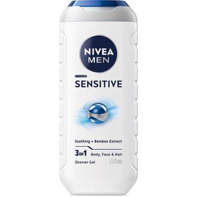 NIVEA Żel pod prysznic Sensitive dla mężczyzn 250 ml
