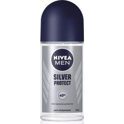 NIVEA Antyperspirant w kulce Silver Protect dla mężczyzn 50 ml