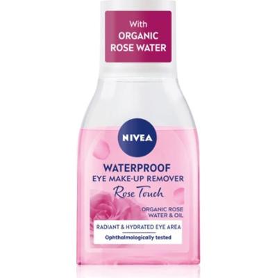 Nivea Rose Touch Wodoodporny płyn do demakijażu oczu - 100ml
