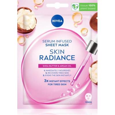 Nivea Maska w płachcie wzbogacona serum Skin Radince