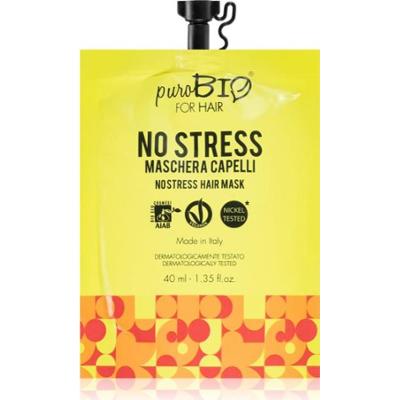 puroBIO Cosmetics No Stress maska rewitalizująca do włosów 40 ml