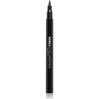 NOBEA Eyeliner wodoodporny w płynie Day-to-Day w kolorze markera Ultra czarny 1,1 ml