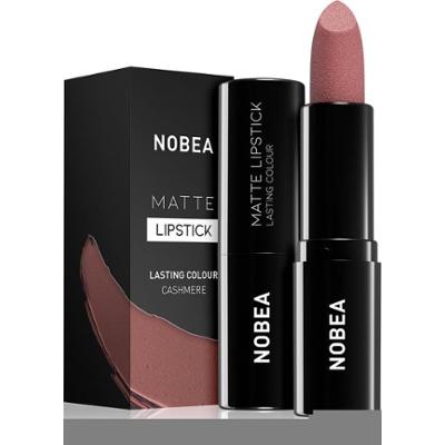 NOBEA Day-to-Day Matte matująca pomadka w kolorze Cashmere #M19 3 g