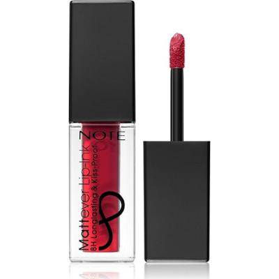 Note Cosmetique Mattever Liquid Lipstick z matowym wykończeniem 14 Unpredictable Red 4,5 ml