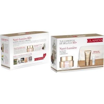 Ustawić Clarins Nutri Lumiere Dzień 50ml Noc 15ml Krio-MaskaFlash 5 ml@