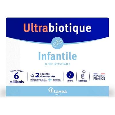 Ultrabiotyk - Flora jelitowa niemowlęca 7 saszetek