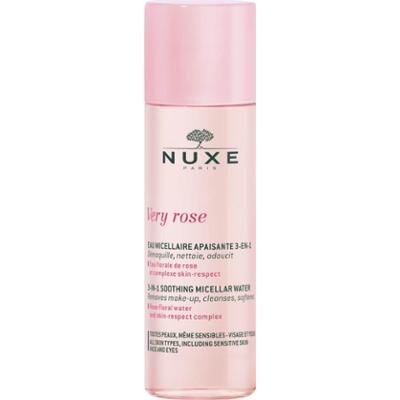 Nuxe, Very Rose, żel oczyszczający, woda micelarna, do skóry wrażliwej, 50 ml