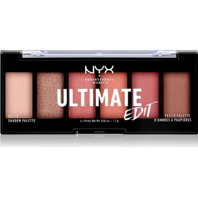 NYX Profesjonalny makijaż Ultimate Edit Petite Eyeshadow Palette Color 01 Warm Neutrals 6x1,2 g