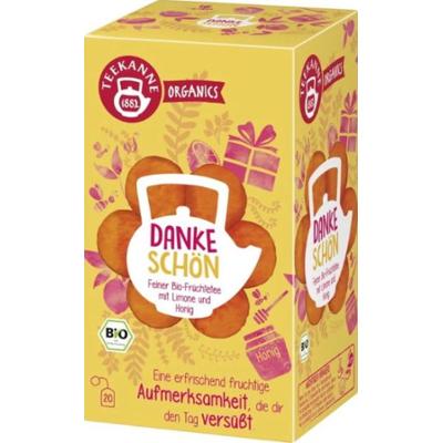 Teekanne Organics - Thank You Organic Fruit Herbal Tea, 20 torebek z podwójną komorą (45 g)