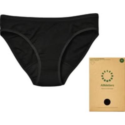 Allmatters Czarny okresowy bikini, L