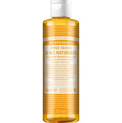 Dr. bronner's Mydło w płynie 18w1 - Cytrusowa Pomarańcza, 240 ml