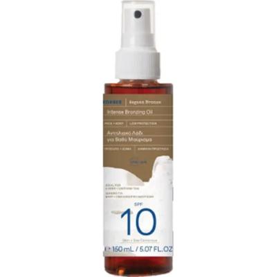 Korres Aegean Bronze Olejek do opalania SPF10 150ml
