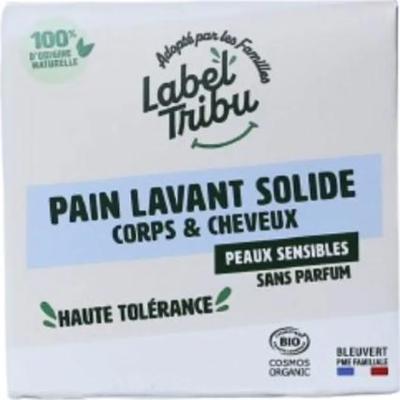 Label Tribu Chleb oczyszczający do ciała i włosów bez zapachu 110g