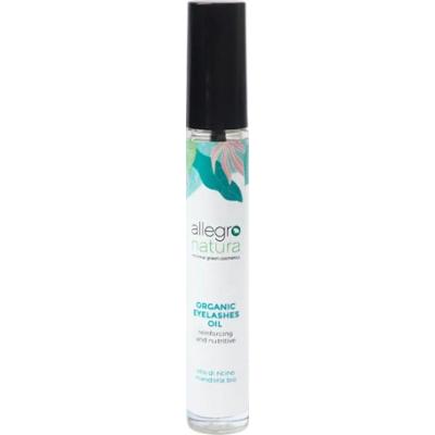 allegro natura Mrugnięcie... rzęs - Organiczny olejek rycynowy i migdałowy do rzęs, 10 ml