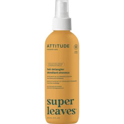 attitude Super Leaves - Odżywczy spray do pielęgnacji włosów Awokado i Pomarańcza, 240 ml