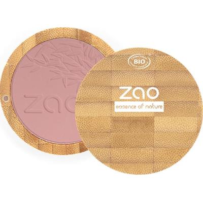 Zao Make Up Blush Kompaktowy, 323 Ciemnofioletowy (9 G)