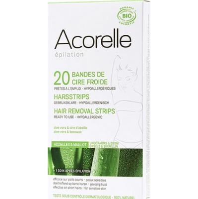 Acorelle Paski do depilacji pach i okolic bikini 20 szt.