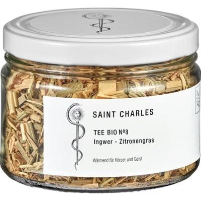 Saint charles Herbata ziołowa organiczna nr 8 - Imbir i trawa cytrynowa, 80 g