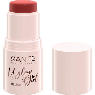 Sante U świecąca dziewczyno Blush Patyk, 01 brzoskwinia (6 g)