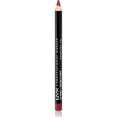 NYX Profesjonalny makijaż Slim Precision Lip Pencil Color Plush Red 1 g