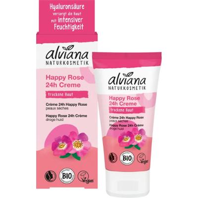 Alviana naturkosmetik Krem na dzień z dziką różą na 24 godziny 50 ml