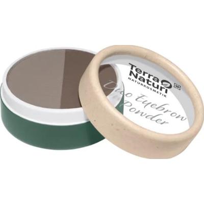 Terra naturi Duo Puder do Brwi, Ciemny - 2 (2,50 g)