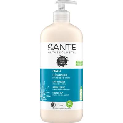 Sante Mydło w płynie dla rodzin Aloe Vera Bio i cytryna, 500 ml