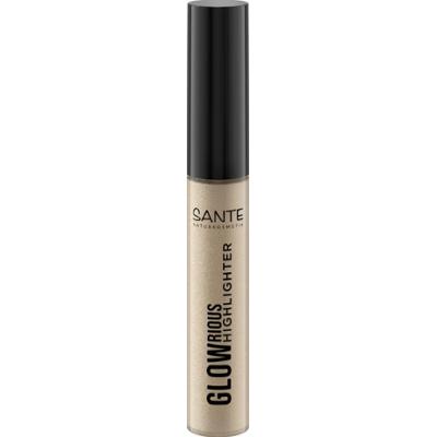 Sante GLOWRIOUS Rozświetlający płyn, 01 Złoty (9 ml)
